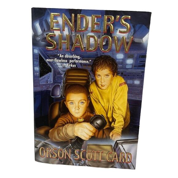 Vintage 2002 Ender's Shadow Fiction Young Adult Paperback Book Orson Scott Card - Picture 1 of 3